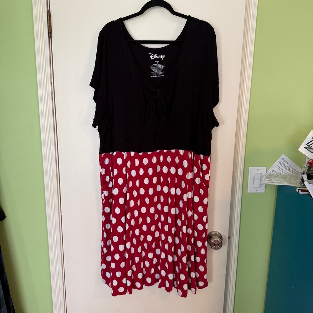 Disney Elegant Black Bow Dress